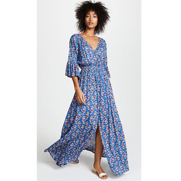 Phase Eight Emmaline Floral Maxi Dress, Black/Multi | islamiyyat.com